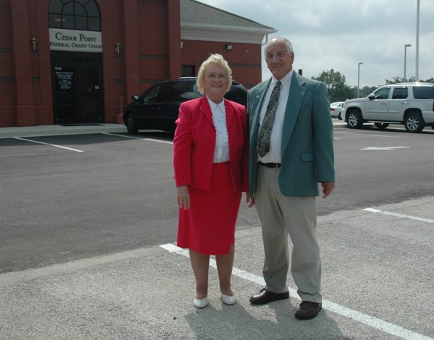 Above are CPFCU President and CEO Barbara Horn and William Wagoner, chairman of the Board of Directors.